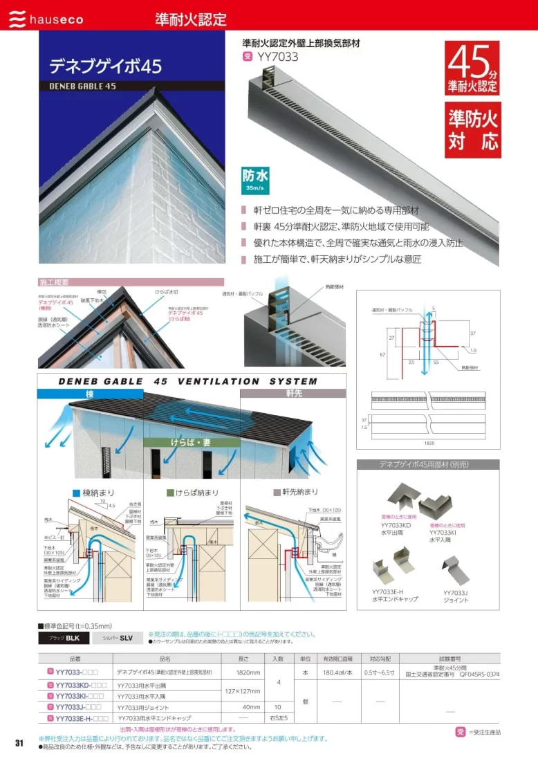 デネブゲイボ 45カタログ