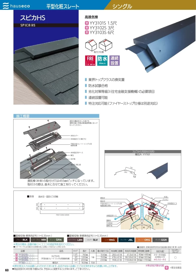 スピカHSカタログ